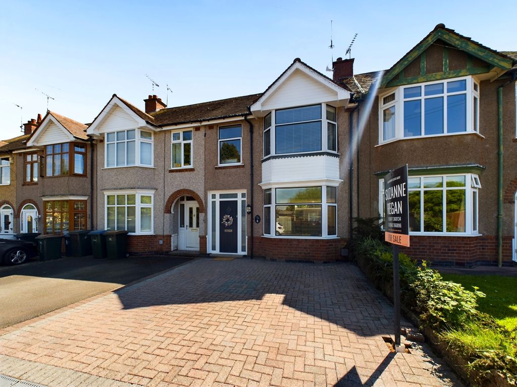 3 bed terraced house for sale in Crossway Road, Finham, Coventry CV3, £