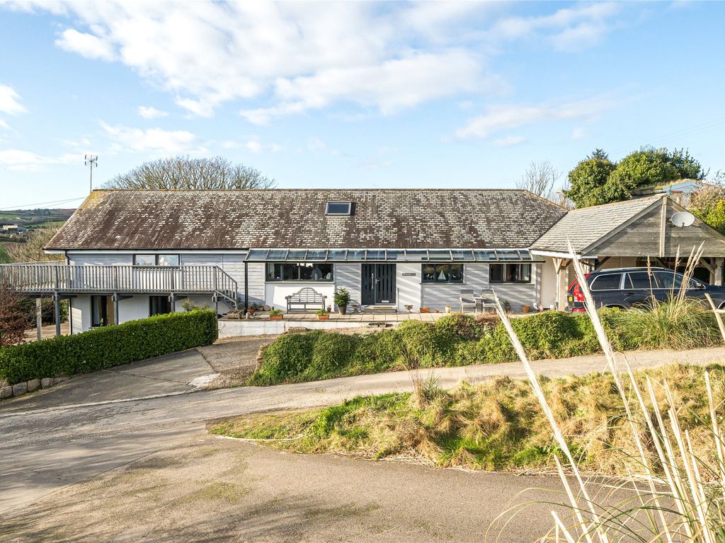 6 bed detached house for sale in Cucurrian, Ludgvan, Penzance, Cornwall