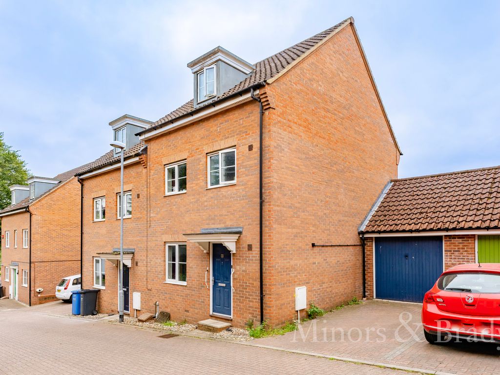 4 bed end terrace house for sale in Attoe Walk, Norwich NR3 Zoopla