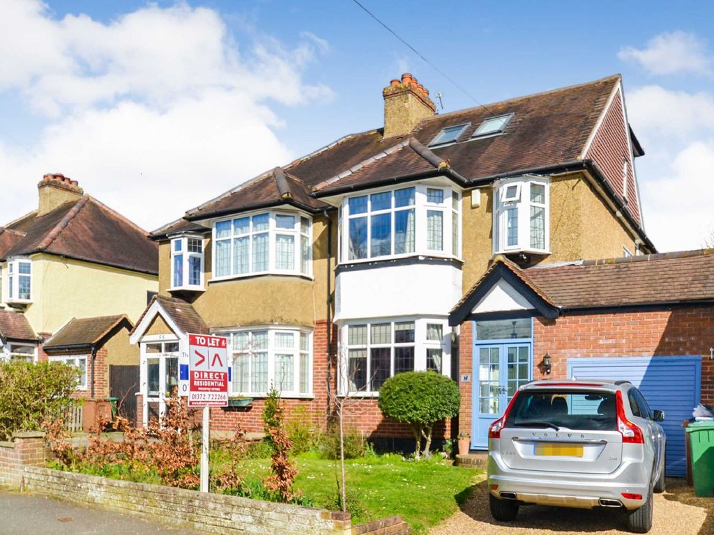 4 bed semidetached house to rent in Tattenham Corner, Epsom KT18 Zoopla