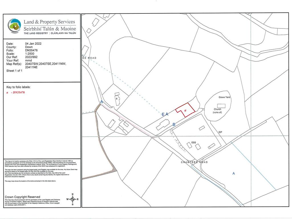 Land for sale in Crabtree Road, Ballynahinch BT24 Zoopla