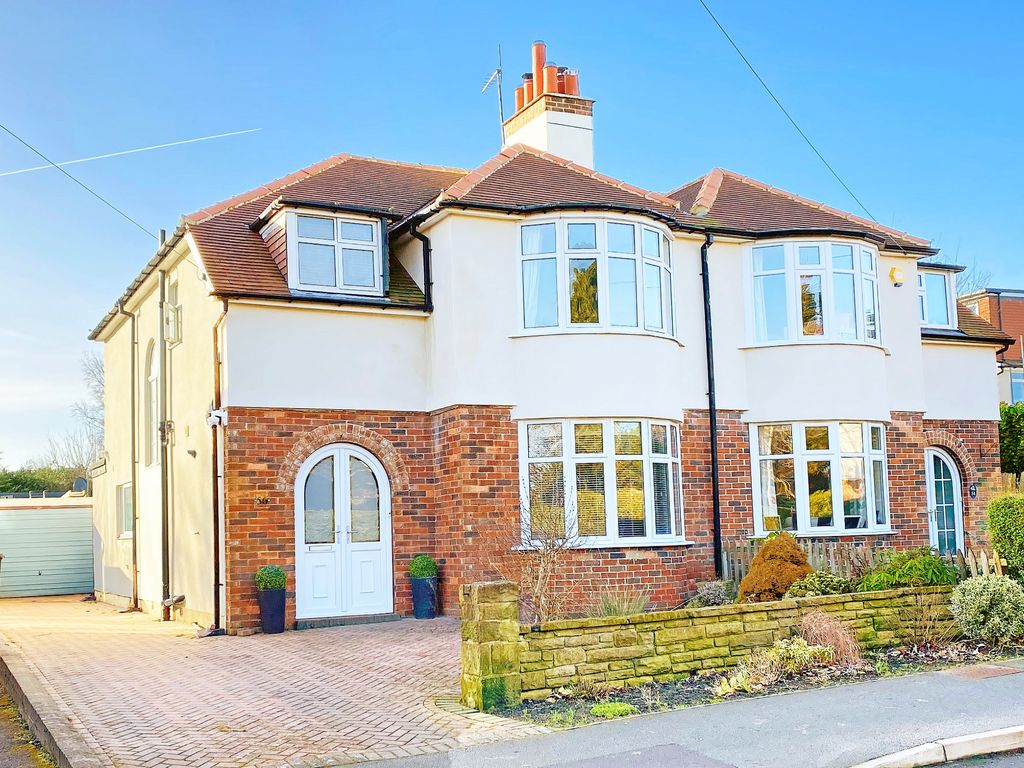 3 bed semidetached house for sale in Pannal Ash Drive, Harrogate HG2