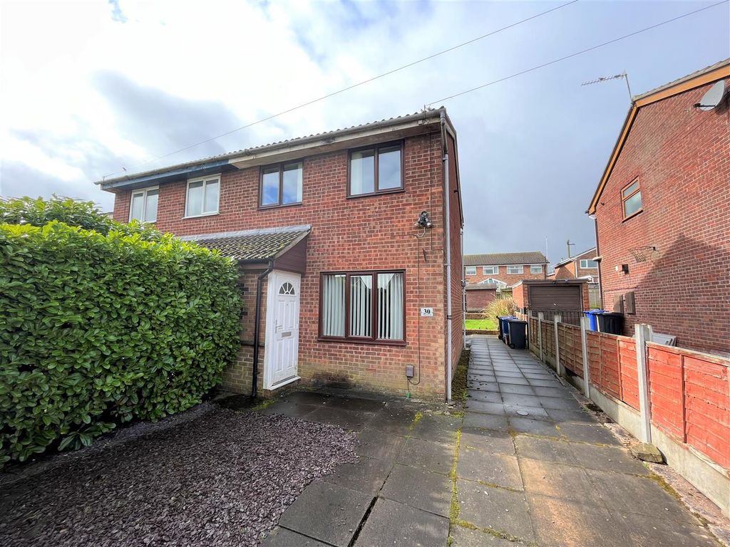 2 bed semidetached house for sale in Wem Grove, Chesterton, Newcastle