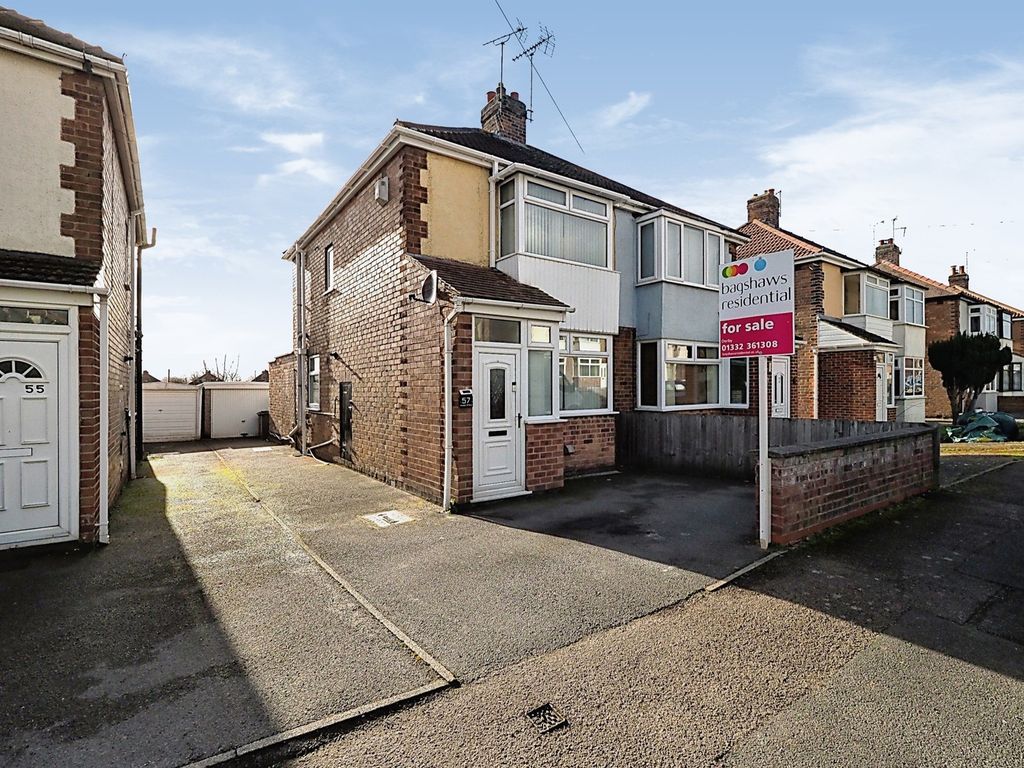2 bed semidetached house for sale in Northwood Avenue, Chaddesden