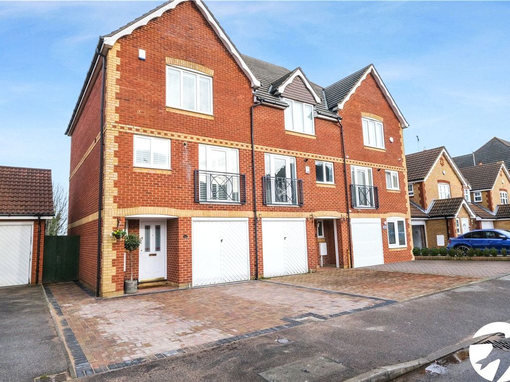 4 bed terraced house for sale in Pentstemon Drive, Kent DA10 Zoopla