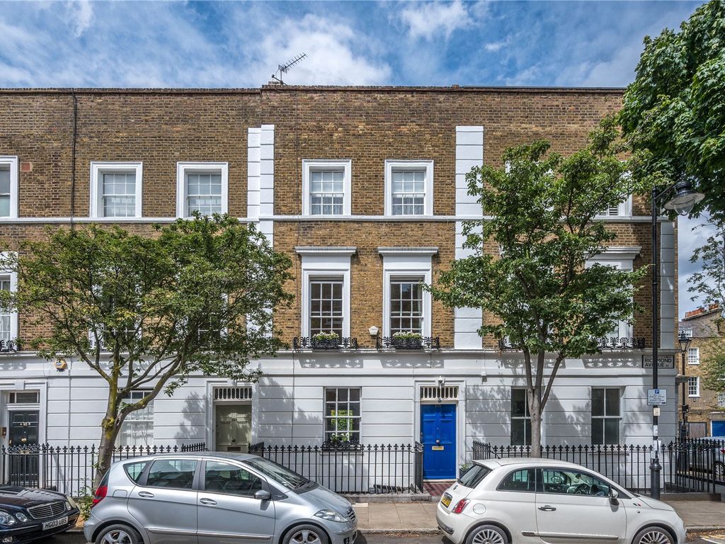 5 bed terraced house for sale in Richmond Avenue, London N1, £2,950,000