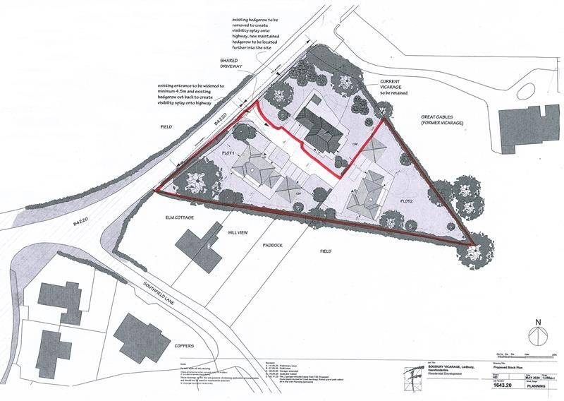 Land for sale in New Development, The Vicarage, Bosbury, Ledbury