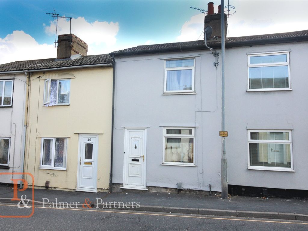 2 bed terraced house for sale in Brook Street, Colchester, Essex CO1