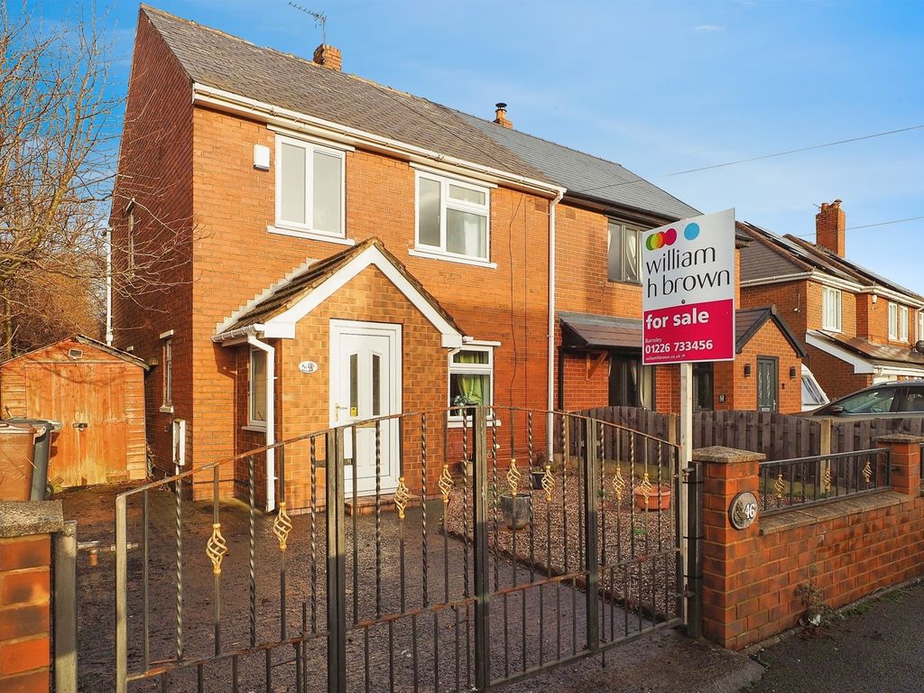 3 bed semidetached house for sale in Riber Avenue, Barnsley S71, £130,000 Zoopla
