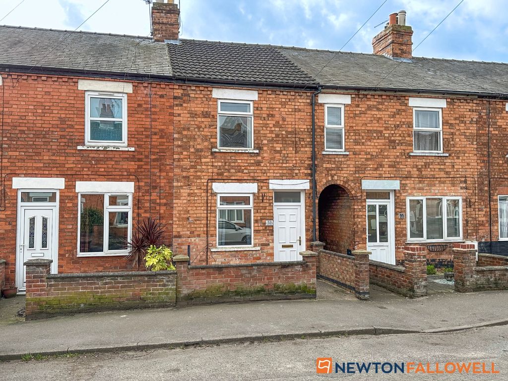 3 bed terraced house for sale in Grove Street, New Balderton, Newark