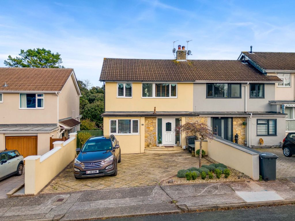 3 bed end terrace house for sale in Fletcher Close, Shiphay, Torquay