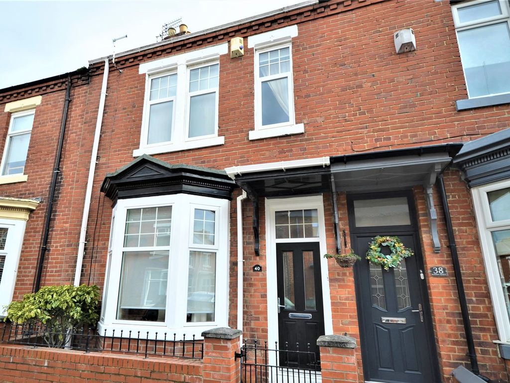 3 bed terraced house for sale in Rosebery Avenue, South Shields NE33