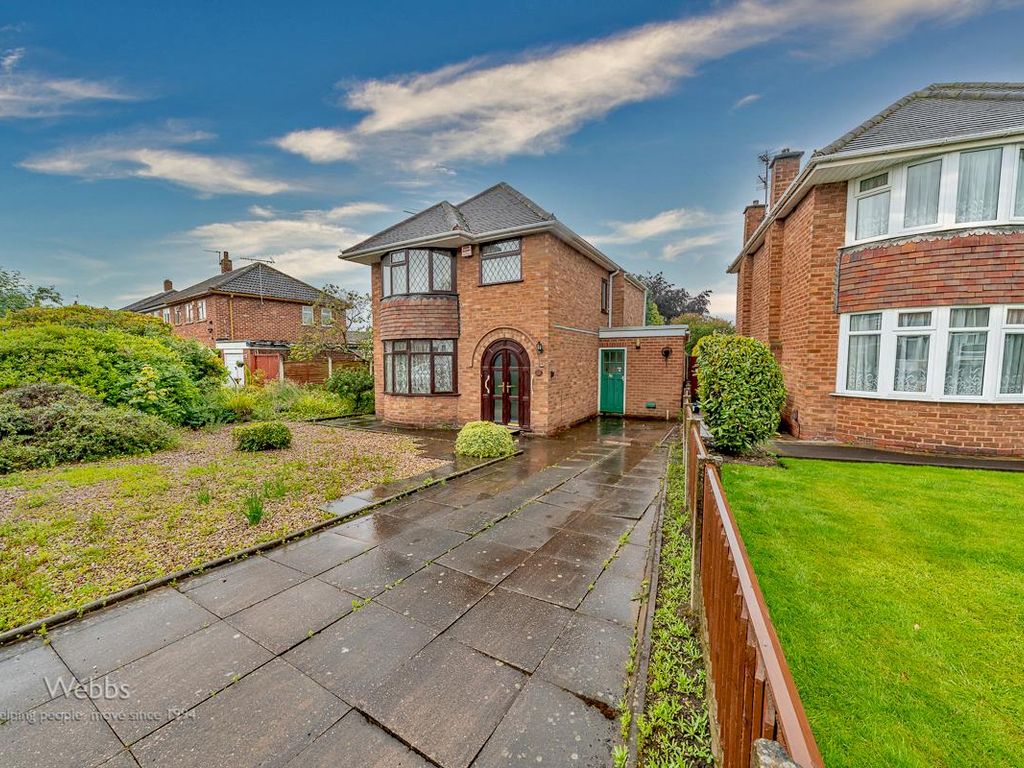 3 bed detached house for sale in Lodge Road, Pelsall, Walsall WS4, £