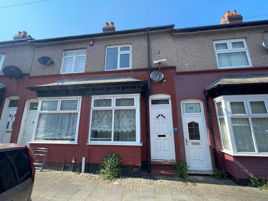 2 bed terraced house for sale in Lea Road, Birmingham, West Midlands
