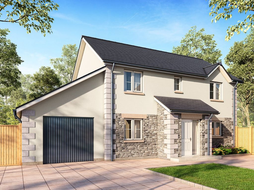 New home, 4 bed detached house for sale in Treskerby Woods, Redruth
