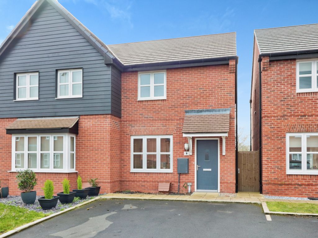 2 bed semi-detached house for sale in Kerry Hill Drive, Long Lawford ...