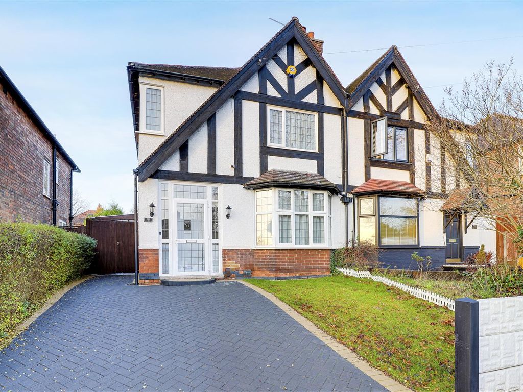 3 bed semi-detached house for sale in perry road, sherwood, nottinghamshire ng5