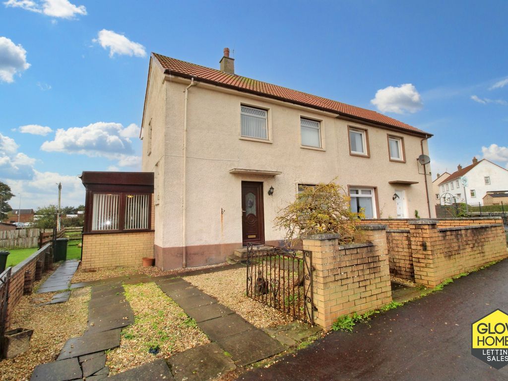 2 bed semidetached house for sale in Pirnmill Road, Saltcoats KA21, £