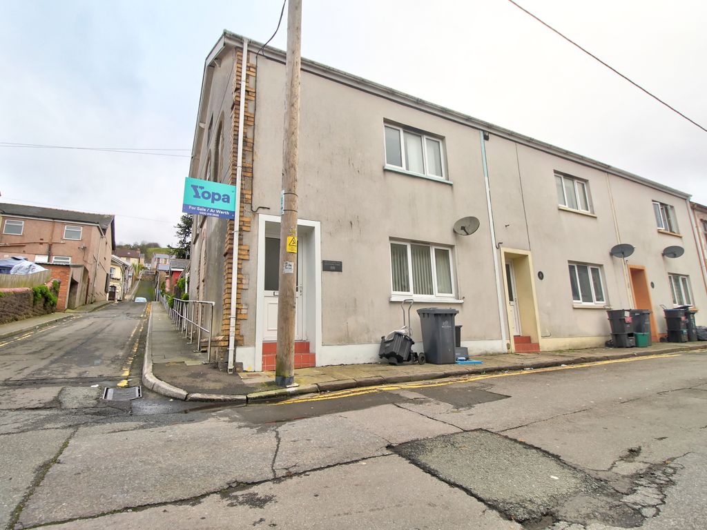 3 bed end terrace house for sale in Alexandra Street, Ebbw Vale NP23, £