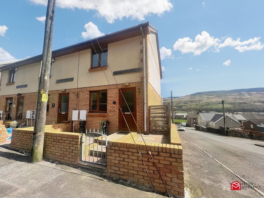 3 bed end terrace house for sale in Duffryn Road, Maesteg, Bridgend