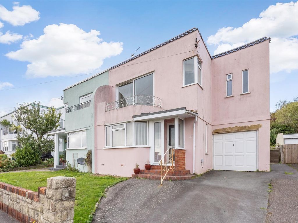 4 bed semidetached house for sale in Braeside Avenue, Brighton BN1, £