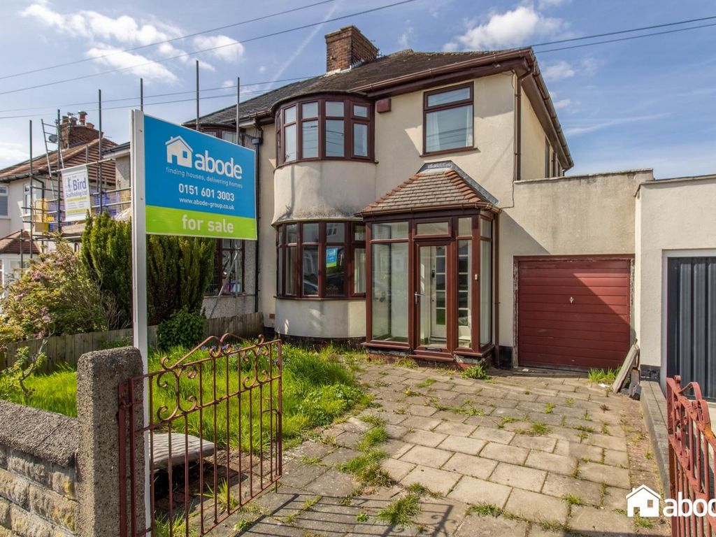 3 bed semidetached house for sale in Childwall Crescent, Childwall, Liverpool L16 Zoopla