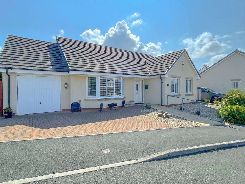 3 bed detached bungalow for sale in Y Rhos, Cardigan SA43, £349,950
