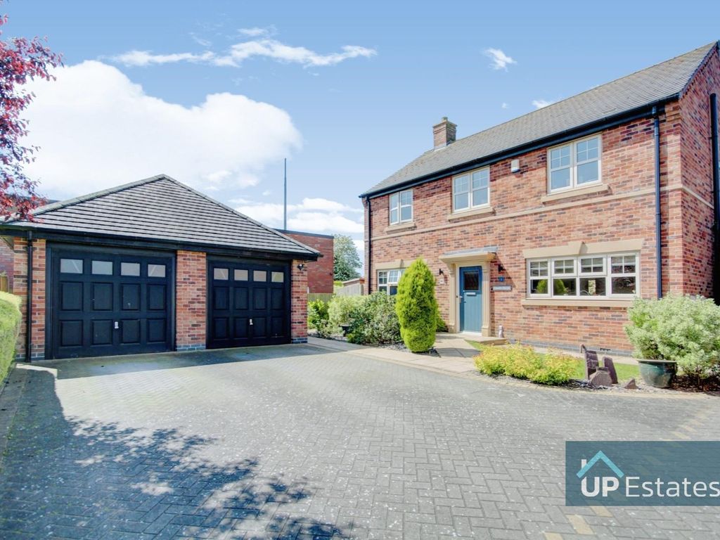 4 bed detached house for sale in Field Close, Wolvey, Hinckley LE10