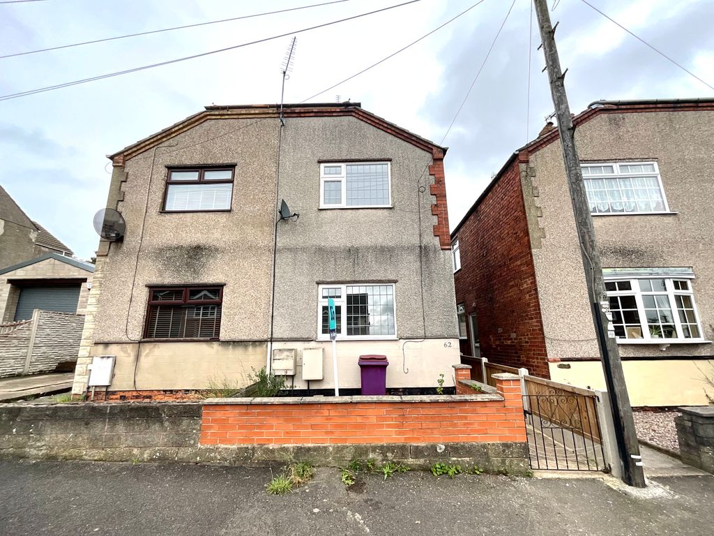 2 bed semidetached house for sale in Hardwick Street, Tibshelf