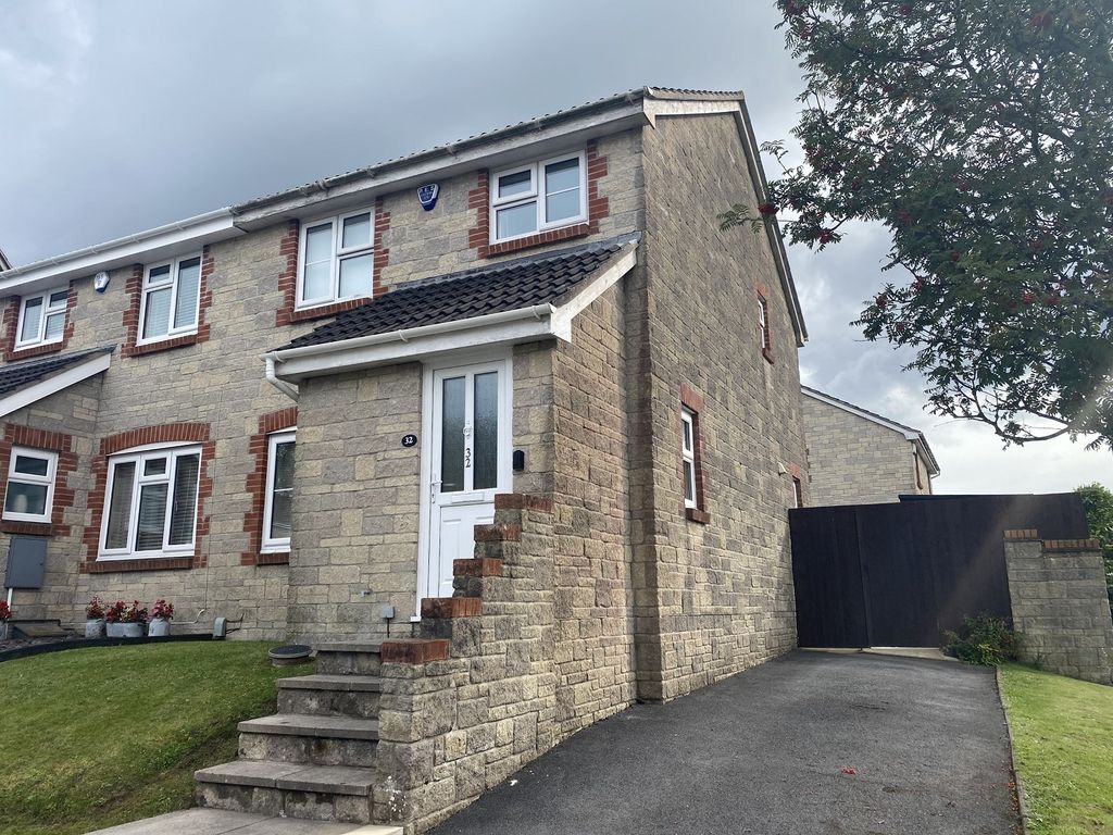 3 bed semidetached house for sale in Heol Waun Wen, Llangyfelach, Swansea, City And County Of