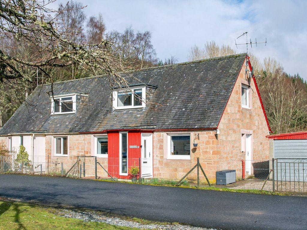 1 bed semidetached house for sale in Dalcroy Crescent, Tummel Bridge, Pitlochry PH16, £220,000