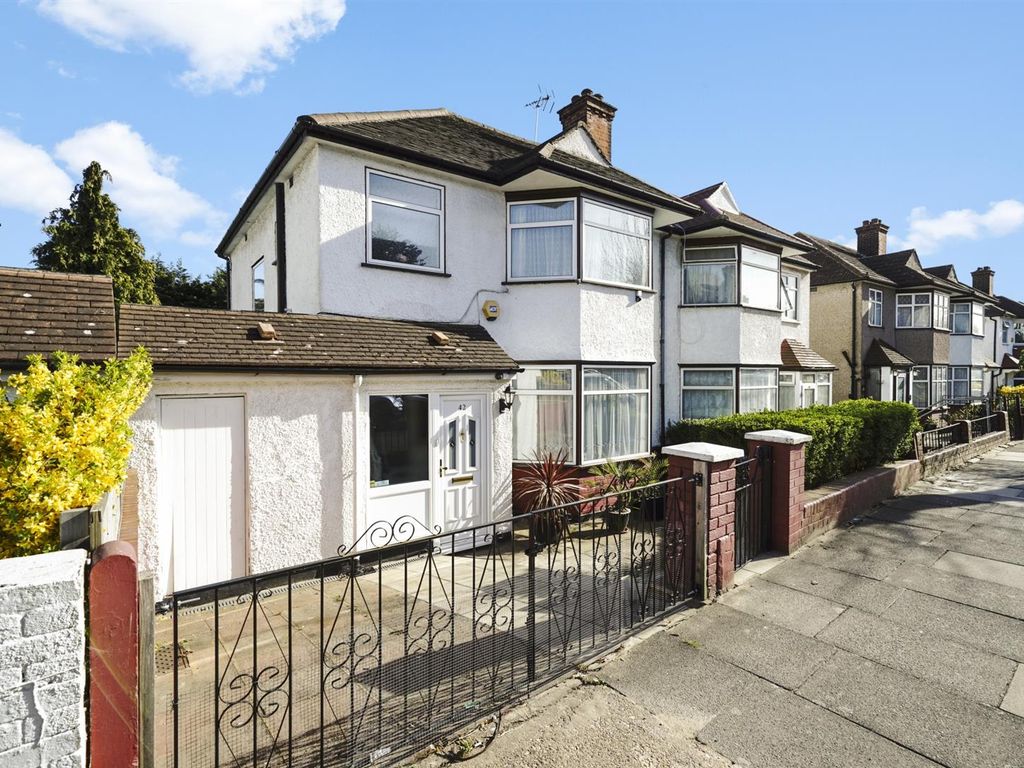 3 bed semidetached house for sale in Dollis Hill Avenue, London NW2, £