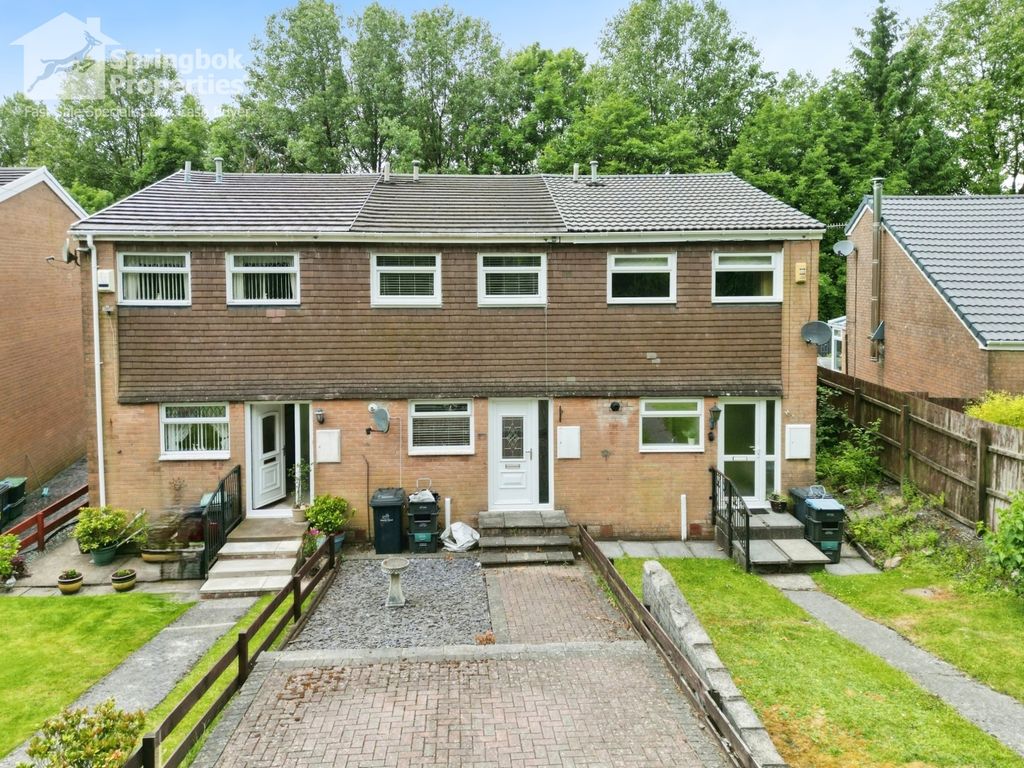 2 bed terraced house for sale in Bryn Awelon Road, Beaufort, Ebbw Vale