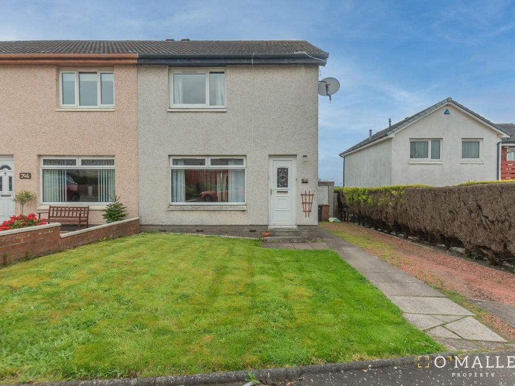 2 bed semidetached house for sale in Nevis Crescent, Alloa FK10, £