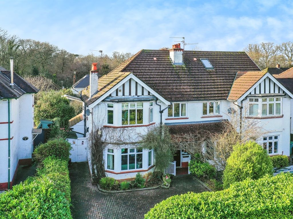 4 bed semidetached house for sale in Heath Park Avenue, Heath, Cardiff