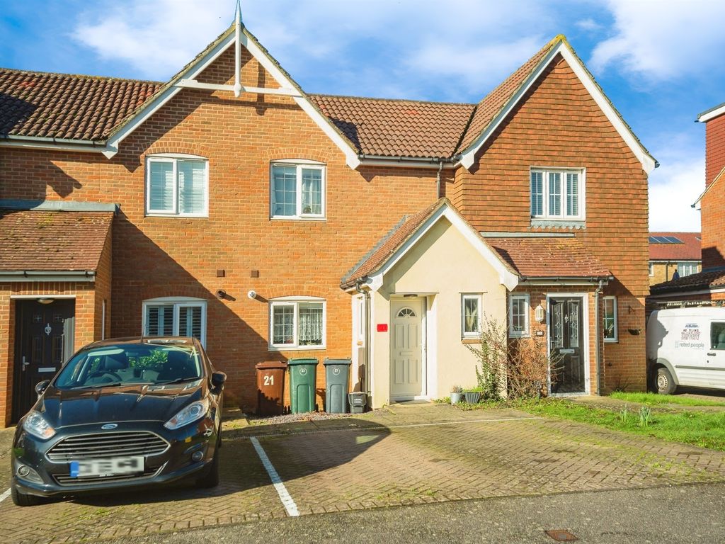 2 bed terraced house for sale in Forum Way, Kingsnorth, Ashford TN23, £