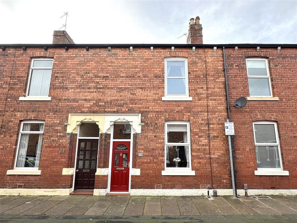 3 bed terraced house for sale in Colville Street, Carlisle CA2, £