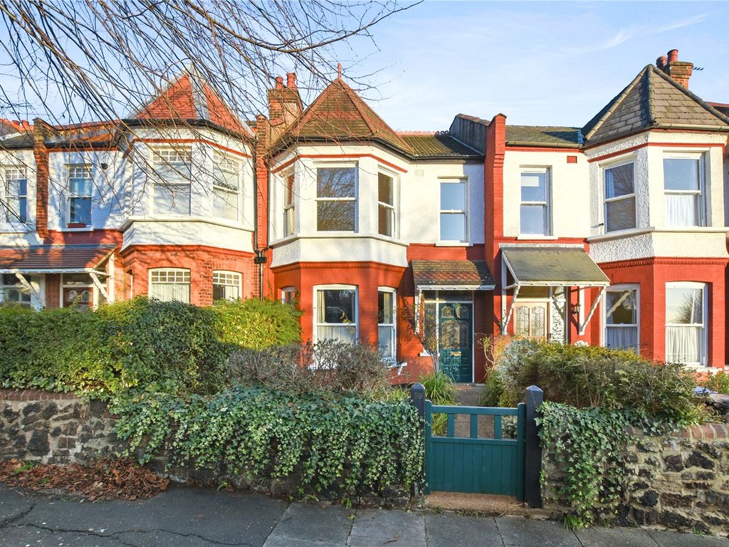 3 bed terraced house for sale in Harlech Road, Southgate, London N14, £