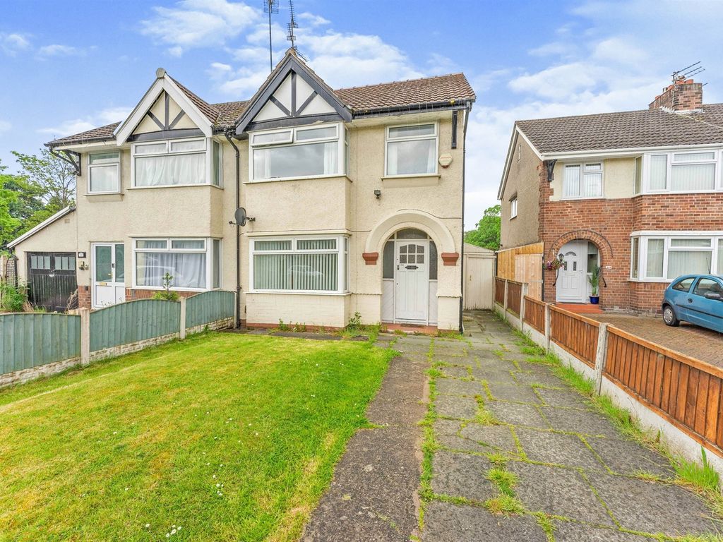 3 bed semidetached house for sale in Bridle Road, Eastham, Wirral CH62