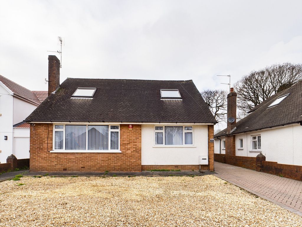 3 bed detached bungalow for sale in TyGwyn Road, Rhiwbina, Cardiff