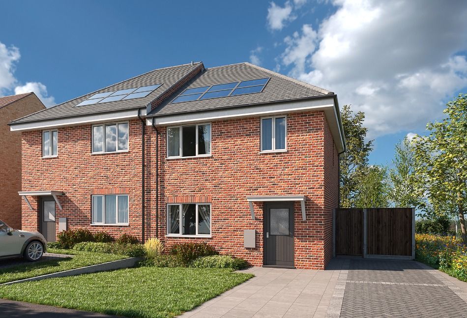 3 bed semidetached house for sale in Orchard Close, Upper Gravenhurst