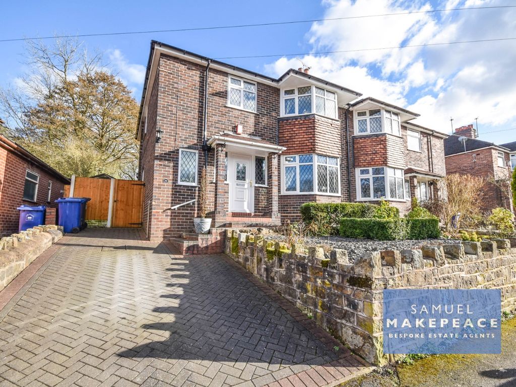 3 bed semidetached house for sale in Park Avenue, Clough Hall, Stoke