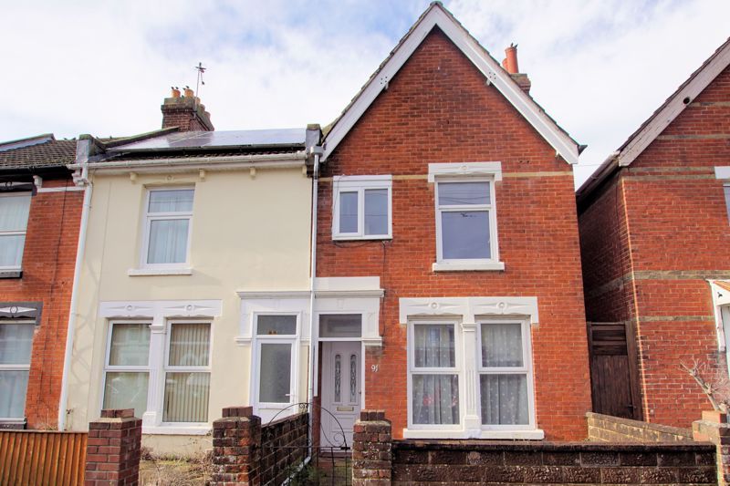 3 bed end terrace house for sale in Parham Road, Gosport PO12, £210,000