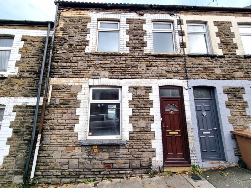 3 bed terraced house for sale in White Street, Caerphilly CF83, £