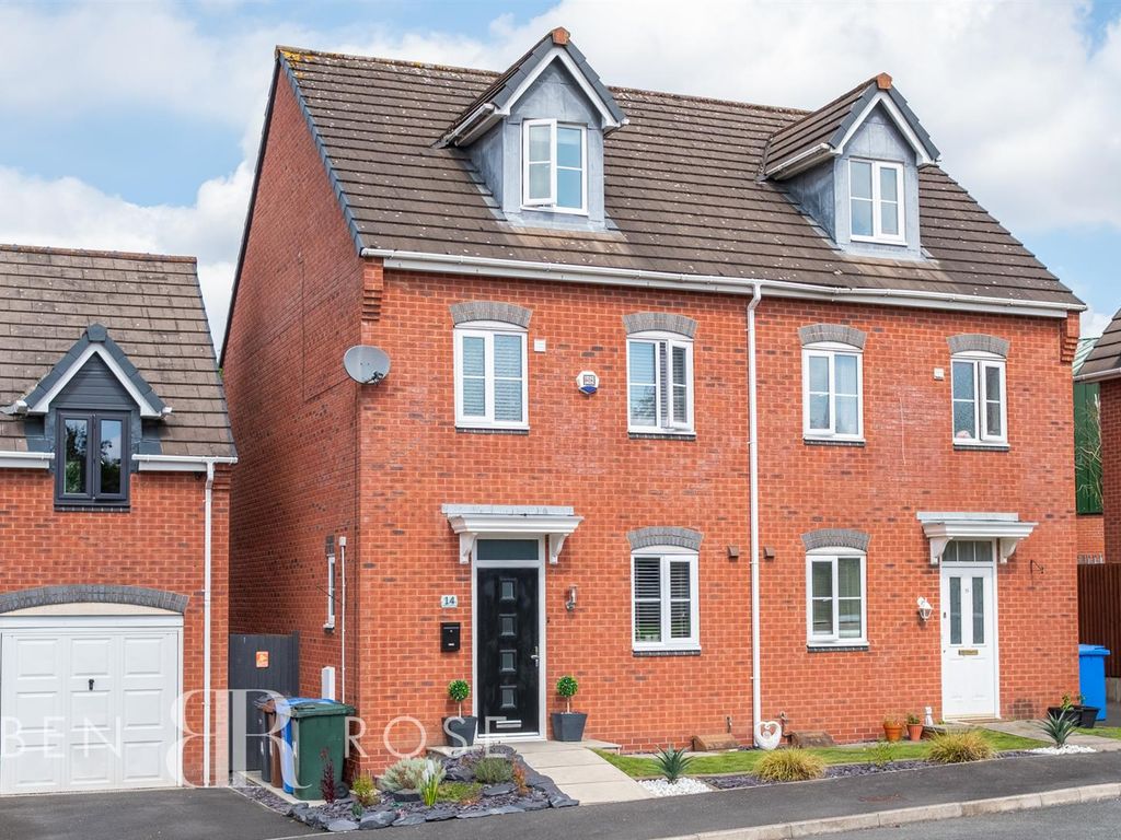 3 bed semidetached house for sale in Nightingale Way, Chorley PR7, £