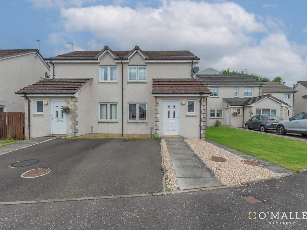 2 bed semidetached house for sale in Bellevue Park, Alloa FK10, £