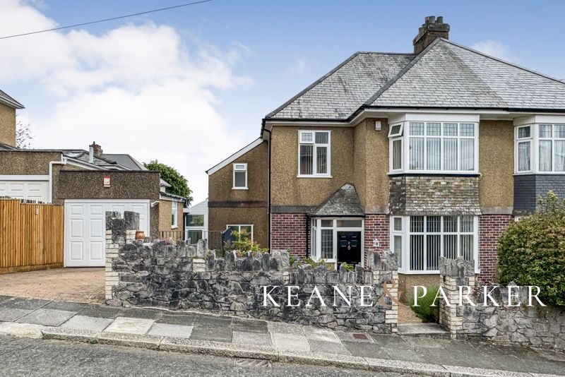 4 bed semidetached house for sale in Michael Road, Mannamead, Plymouth