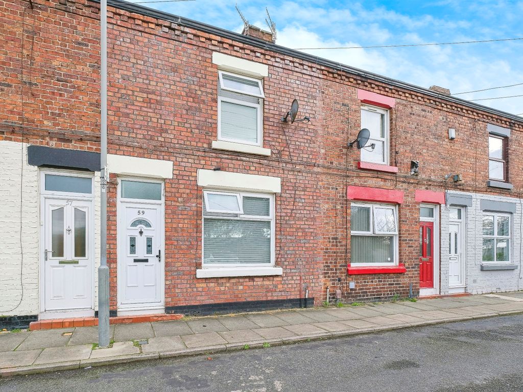 2 bed terraced house for sale in York Street, Liverpool L19, £115,000