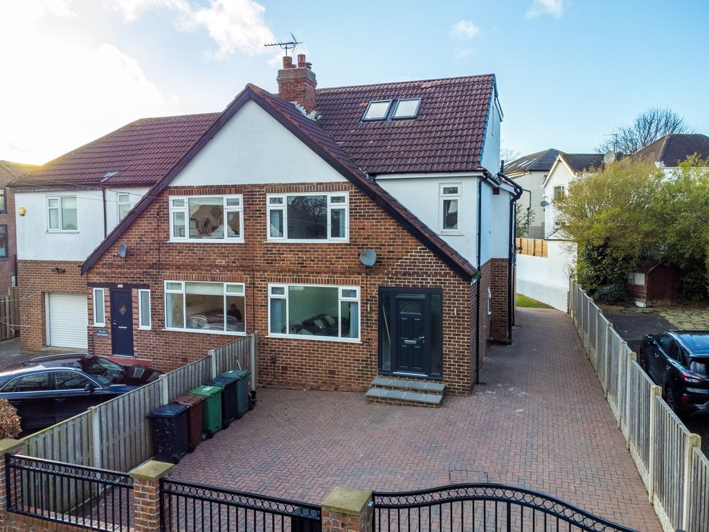 5 bed semidetached house for sale in The Avenue, Alwoodley, Leeds LS17