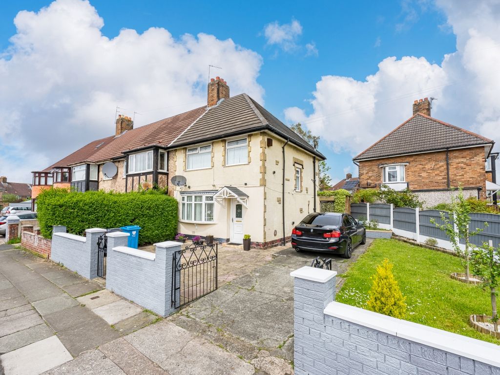 3 bed end terrace house for sale in Hathersage Road, Huyton, Liverpool L36, £150,000 Zoopla